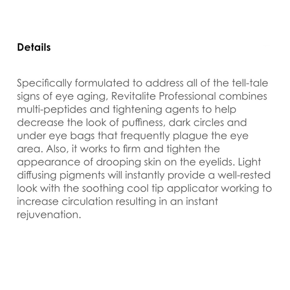 💚2/$20 Dermelect Cosmeceuticals Revitalite Eyelid & Dark Circle Corrector - Picture 10 of 12